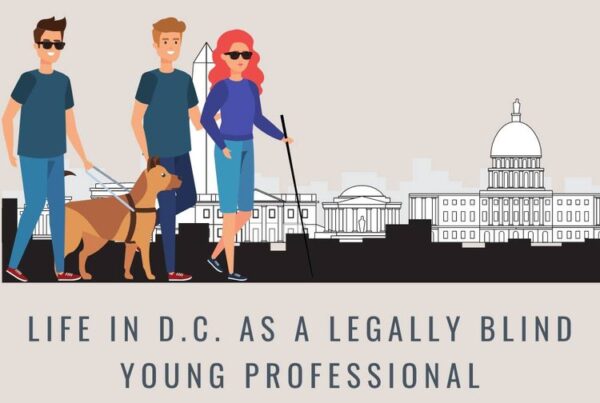 Through Our Eyes podcast episode #12 - Life a a Blind Young Professional with Wallace Stuckey