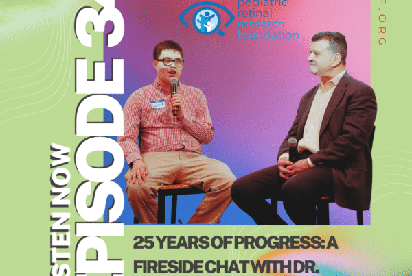 Through Our Eyes podcast episode #34 -25 years of progress: a fireside chat with Dr. Capone & Wallace Stuckey.