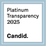 Box with "Platinum Transparency 2025 Candid" text